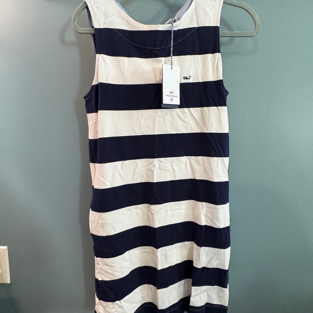 Vineyard Vines x Target Blue and White Sheath Mini Dress